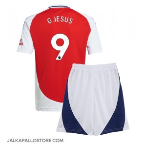 Arsenal Gabriel Jesus #9 Kotipaita Lapsille 2024-25 Lyhythihainen (+ shortsit)